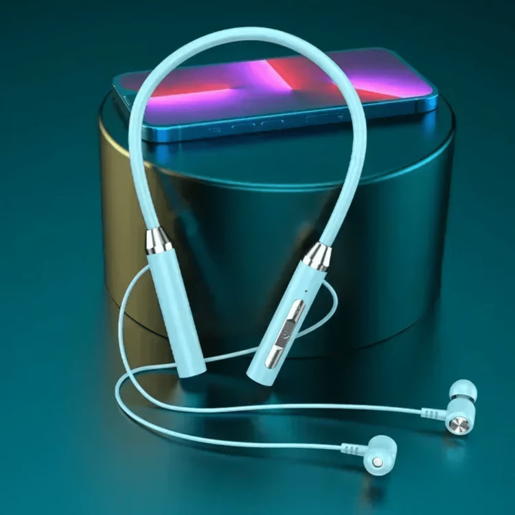 Magnetic Bluetooth Neckband Earphones with Water-Resistant Sports Design