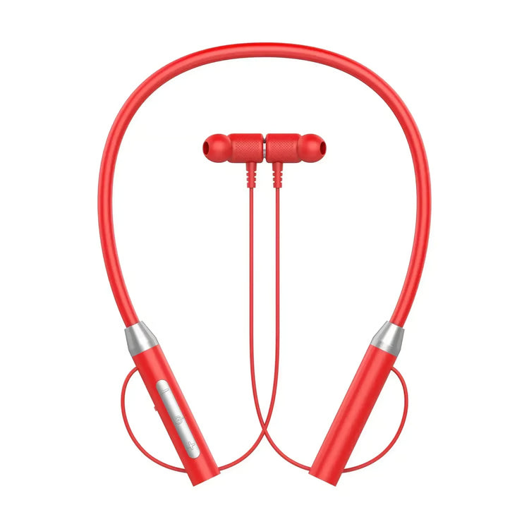 Magnetic Bluetooth Neckband Earphones with Water-Resistant Sports Design