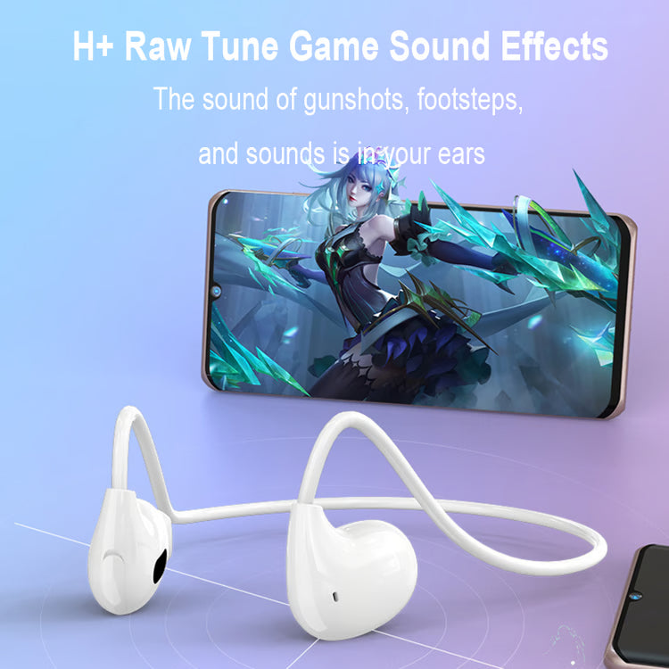 Wireless Air Conduction Sports Headphones with Bluetooth & HD Microphone