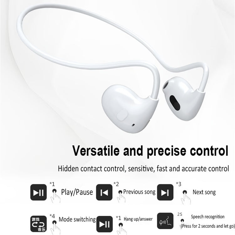 Wireless Air Conduction Sports Headphones with Bluetooth & HD Microphone