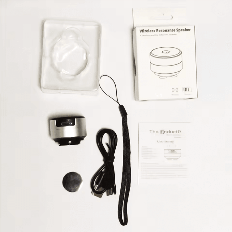 Bone Conduction Speaker Mini Portable Wireless Metal Speaker