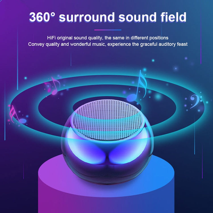 Portable Bluetooth Speaker – Mini Wireless Pocket Speaker with Clear Sound