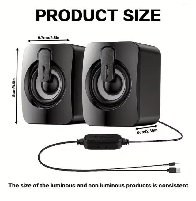 USB Desktop Computer Speakers