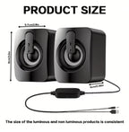 USB Desktop Computer Speakers