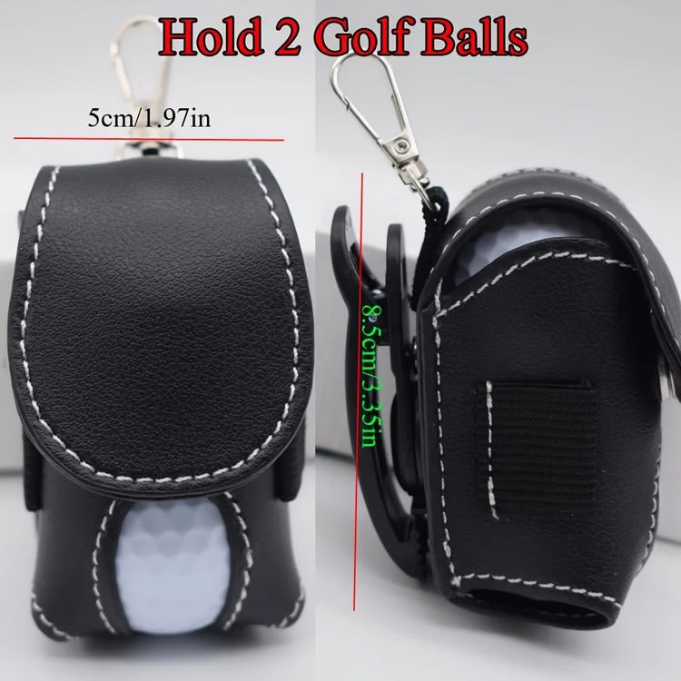 Portable Mini Golf Accessories Organizer Bag with Hook