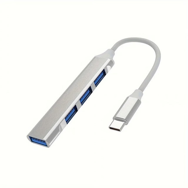 4 Port Type-C USB Hub Splitter Adapter