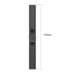 20mm Stainless Steel Bamboo Link Watch Band for Smartwatches