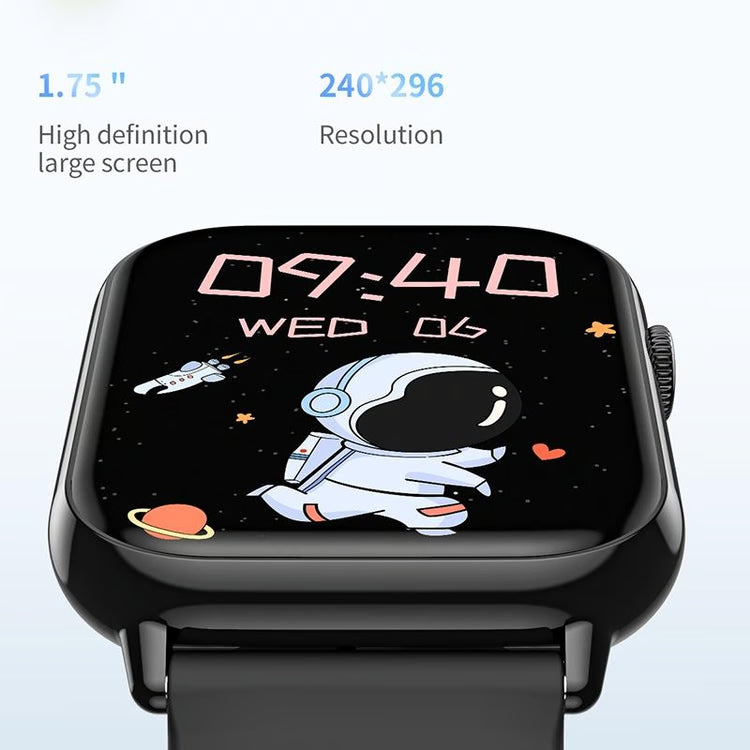 HD15 Smart Watch with 1.75-Inch Display, IP68 Water Resistance & Bluetooth Calling