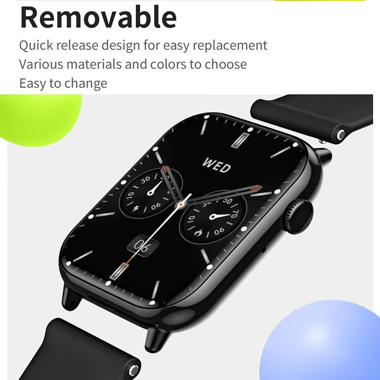 HD15 Smart Watch with 1.75-Inch Display, IP68 Water Resistance & Bluetooth Calling