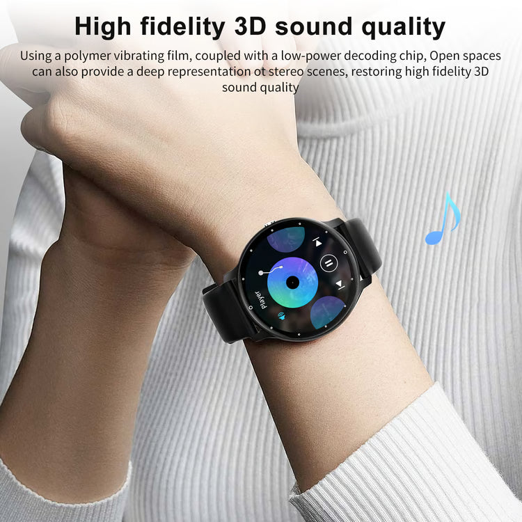 Bluetooth Smart Watch with Waterproof Design, Activity Tracking & Smart Features