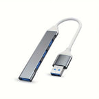 4 Port Type-C USB Hub Splitter Adapter