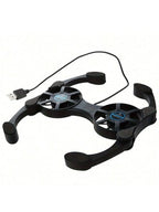 Laptop Cooling Pad with USB Fans &amp; Foldable Portable Stand
