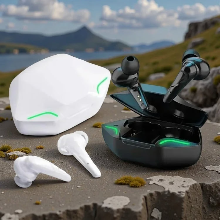 TWS Wireless Headphones with Low-Latency Gaming Mode & High-Fidelity Bass