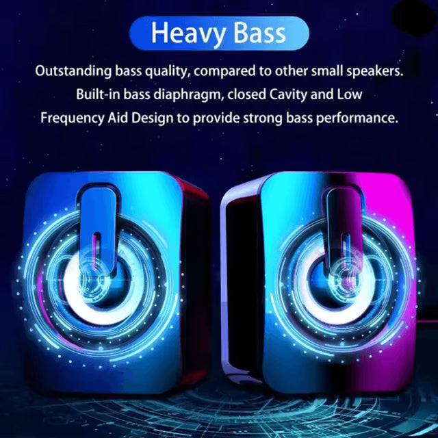 USB Desktop Computer Speakers